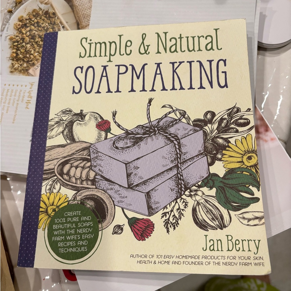 Simple and Natural Soap-making, cold process soaps,
